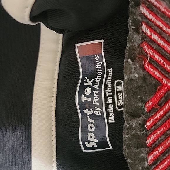 Yokohama Polo Shirt Men's Port Authority Pullover Black Short Sleeve.Size Med - Picture 2 of 7